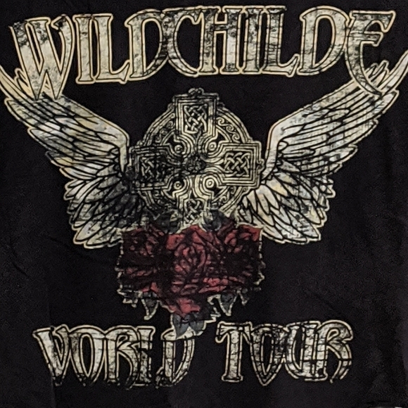 Full Tilt Wild Children World Tour Crop Top Size S - Picture 2 of 5